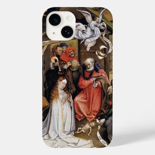 Flemish Renaissance Nativity Scene Case-Mate iPhone Case (Back)
