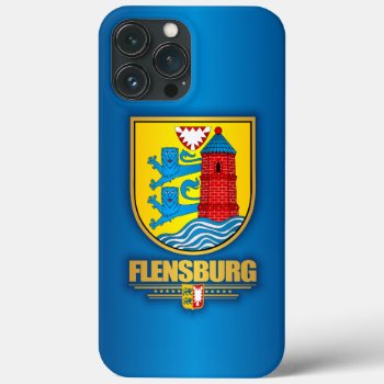 "flensburg" Apparel Iphone 13 Pro Max Case by NativeSon01 at Zazzle