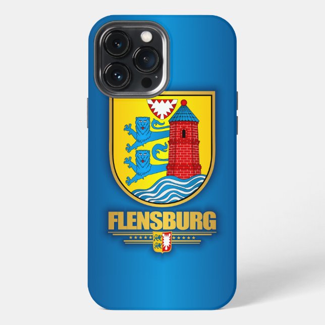 "Flensburg" Apparel Iphone Case (Back)