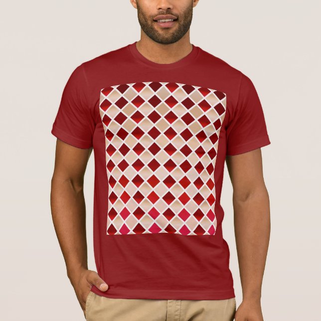 Flesh and Blood (Diamond Checkered) T-Shirt (Front)