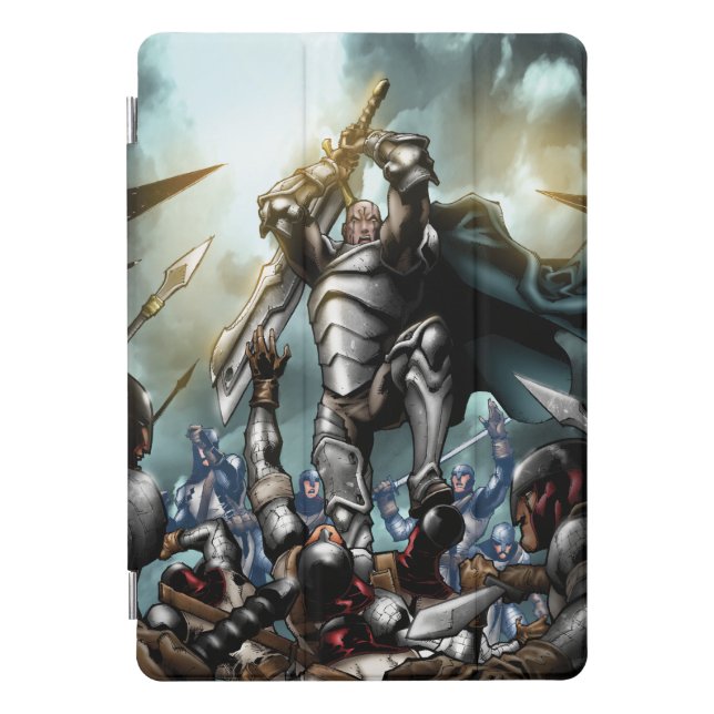 Flesh and Steel V1 design iPad cover (Front)