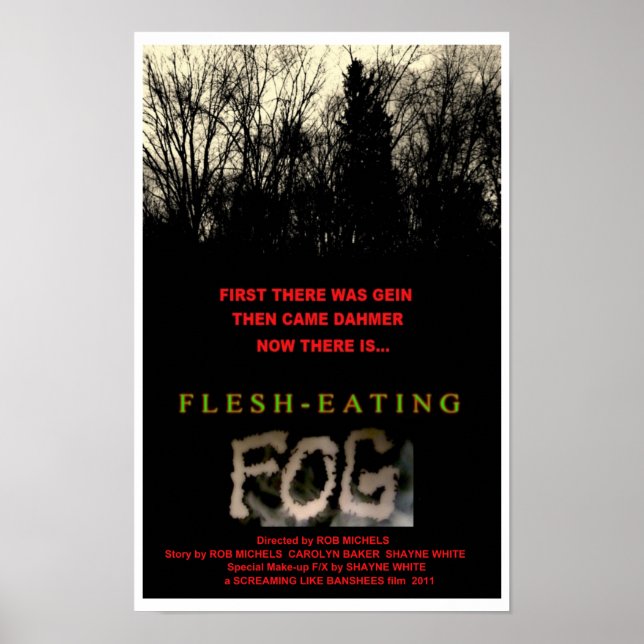 FLESH-EATING FOG POSTER (Front)