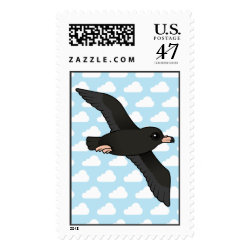 Flesh-footed Shearwater (flying) Large Stamp 2.5