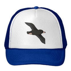 Flesh-footed Shearwater (flying) Trucker Hat