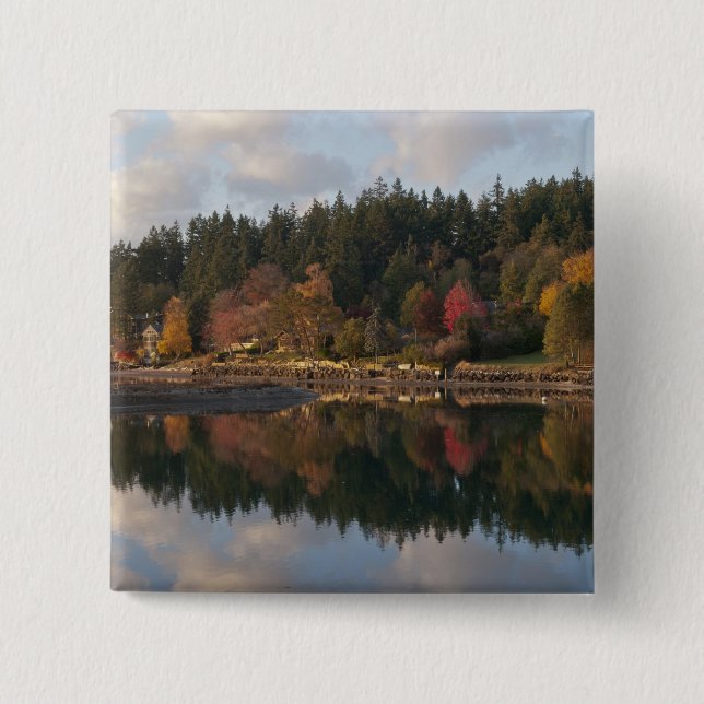 Fletcher Bay Pinback Button (Front)