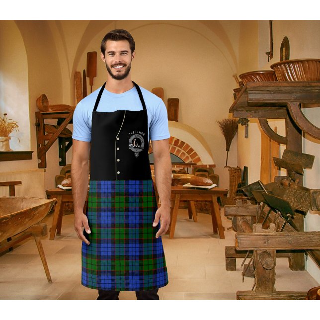 Fletcher Clan Badge & Tartan Kilt Apron (Creator Uploaded)