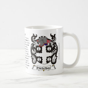 Fletcher Family Coat of Arms Mug