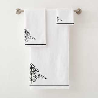 Fleu De Lis Bath Towel Set
