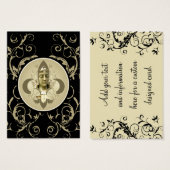 Fleur Angel Statue cards (Front & Back)