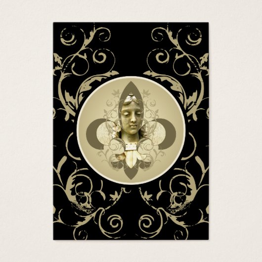 Fleur Angel Statue cards (Front)