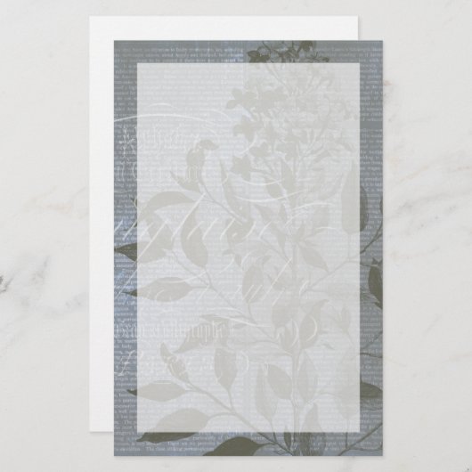 Fleur de Bleu I (Front/Back)