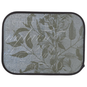 Fleur de Bleu I Car Mat