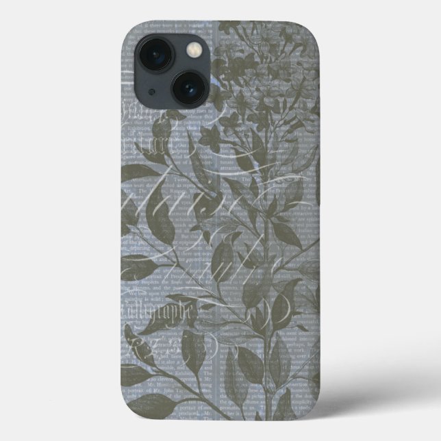 Fleur de Bleu I Case-Mate iPhone Case (Back)