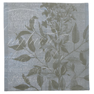 Fleur de Bleu I Cloth Napkin