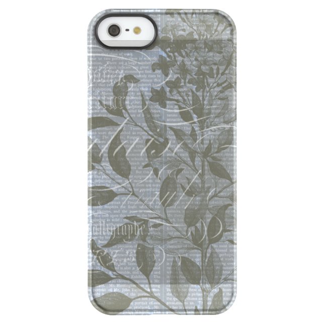 Fleur de Bleu I Uncommon iPhone Case (Back)