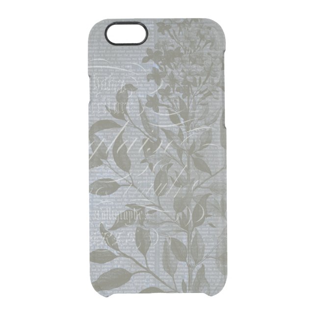 Fleur de Bleu I Uncommon iPhone Case (Back)