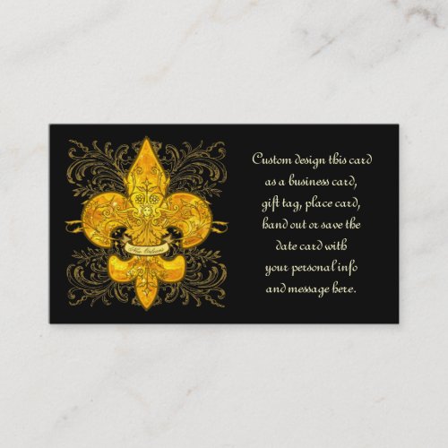 Fleur de Guardian Business Cards