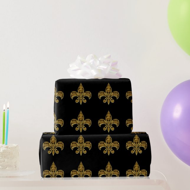 Fleur de Knight Wrapping Paper (Party Gifts)