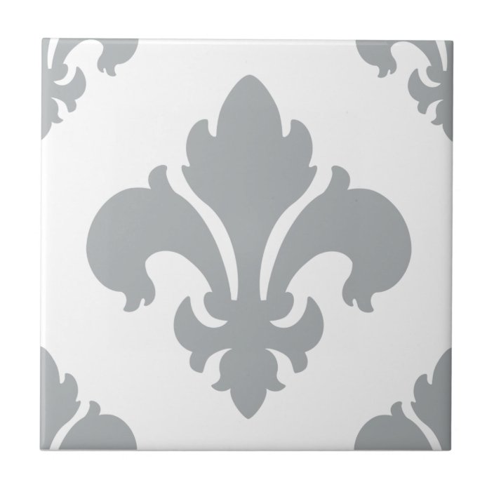 Fleur De Lis 2 Paloma Ceramic Tile Zazzle Fleur De Lis 2 Paloma Ceramic Tile