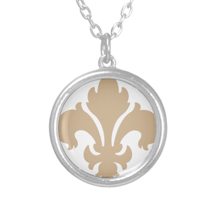 Fleur De Lis 2 Sand Pendants