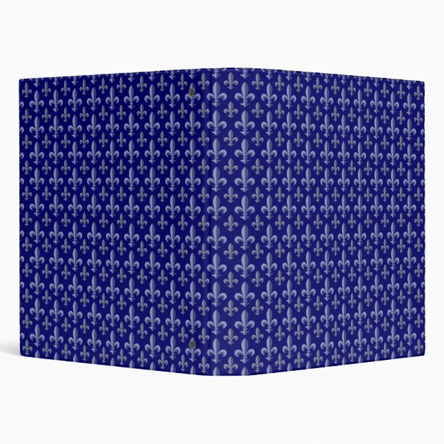 Fleur-de-lis 3 Ring Binder (Background)