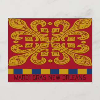 Fleur De Lis, add text, Postcard