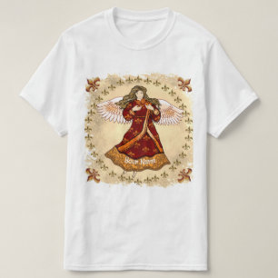 Fleur de lis angel T-Shirt