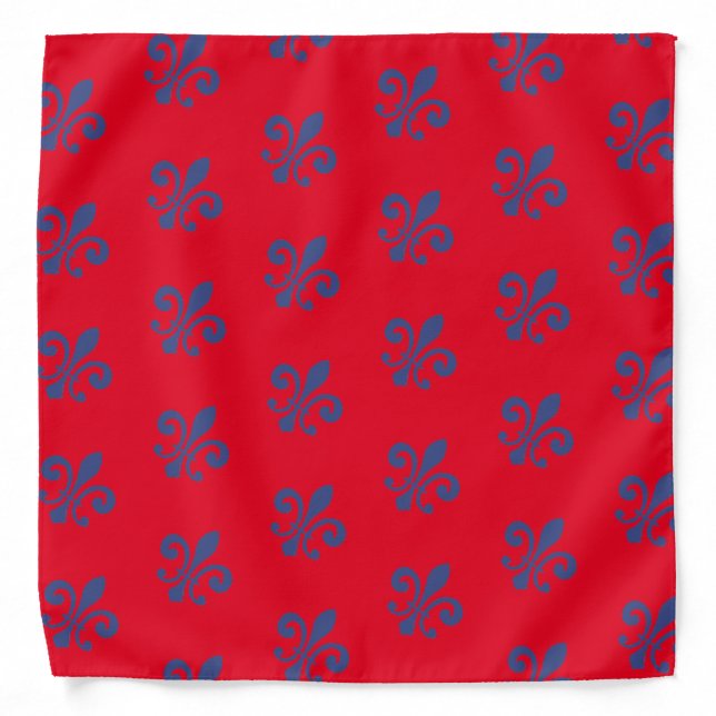 Fleur De Lis Bandana (Front)