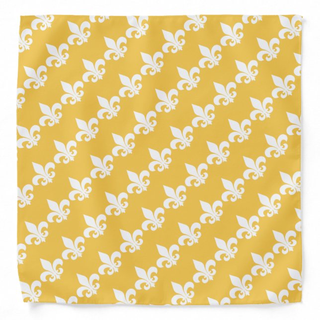 Fleur de Lis Bandana (Front)