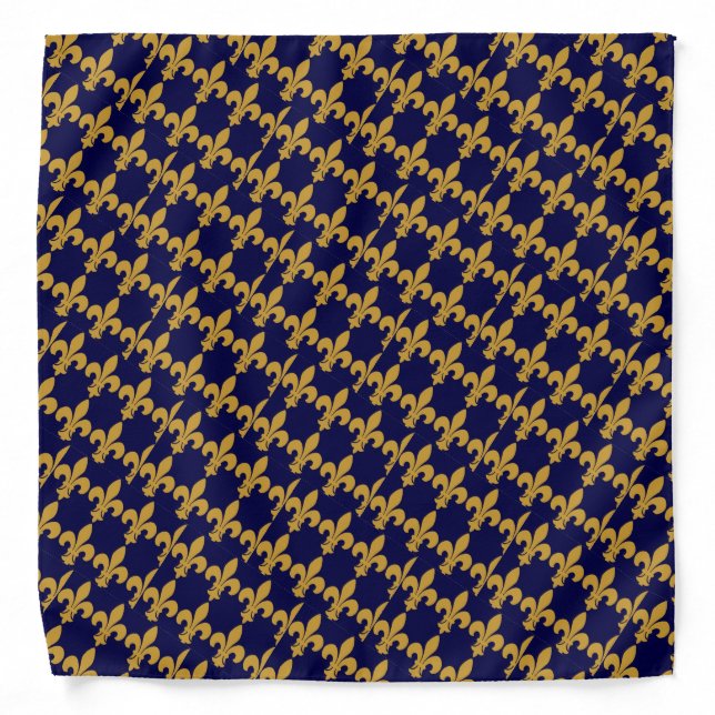 Fleur De Lis Bandana (Front)