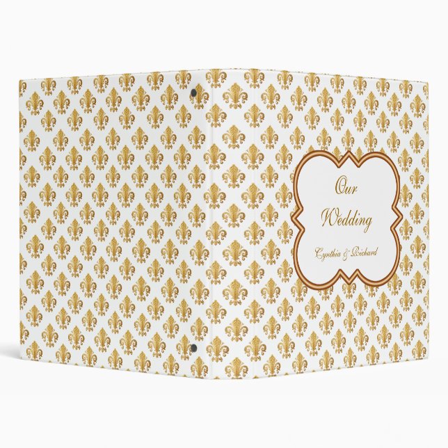 Fleur-de-lis Binder (Background)