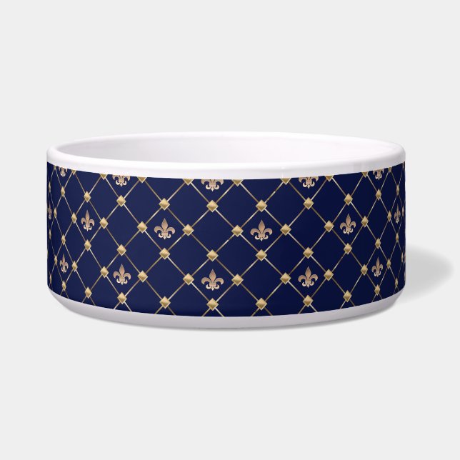 Fleur de Lis Bowl (Front)