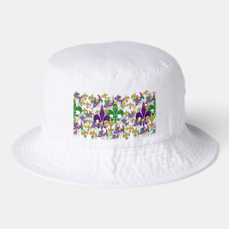 Fleur de lis bucket hat 