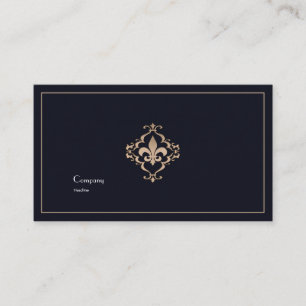 Fleur De Lis Business Card