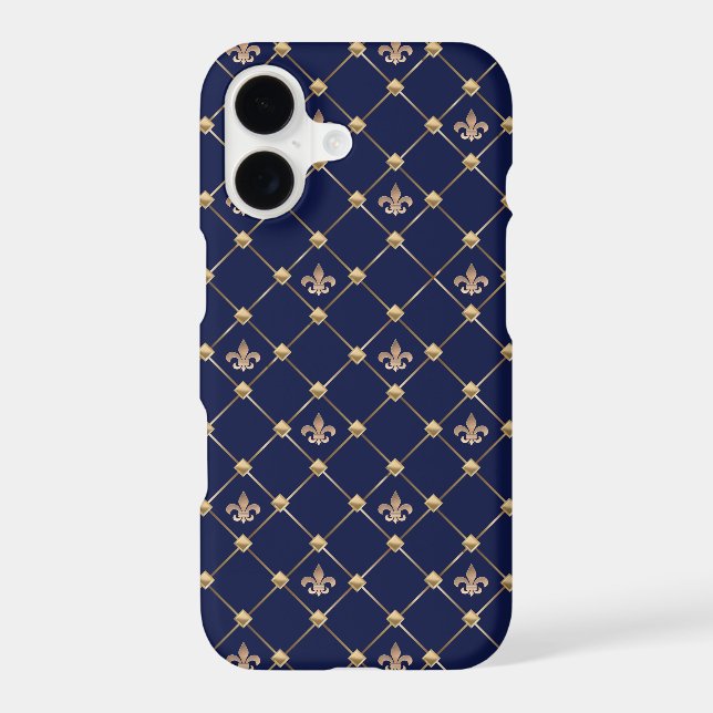 Fleur de Lis Case-Mate iPhone Case (Back)