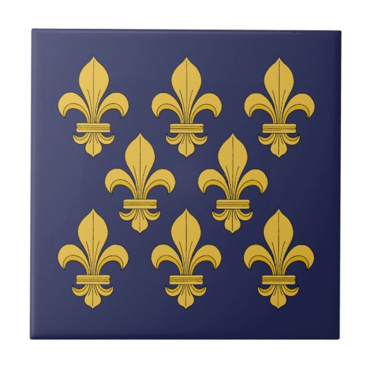 Fleur De Lis Ceramic Tile Zazzle Fleur De Lis Ceramic Tile