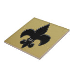 Fleur De Lis Ceramic Tile