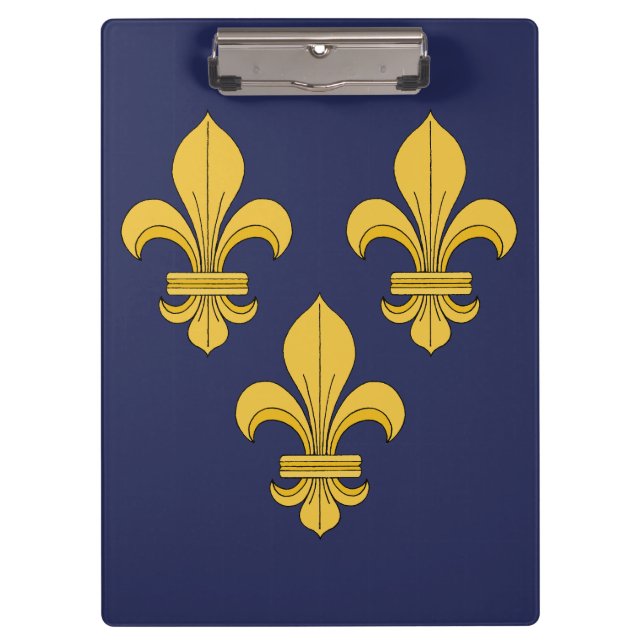 Fleur-de-lis Clipboard (Front)