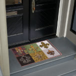 Fleur De Lis Collage Doormat