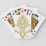 Fleur De Lis: Custom Playing Cards at Zazzle
