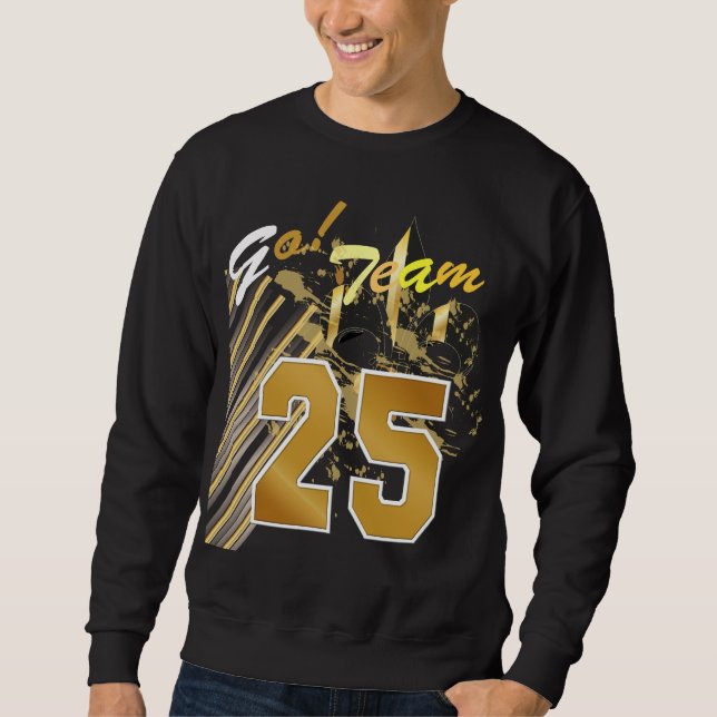 Fleur de Lis, customizable text Sweatshirt (Front)