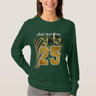 Fleur de Lis, customizable text T-Shirt