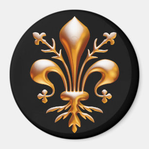 Fleur de Lis (de Lys) Magnet