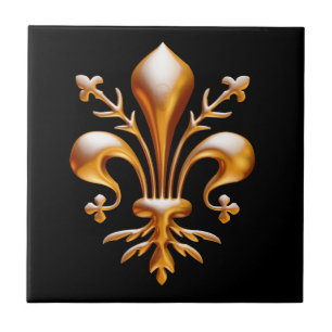 Fleur de Lis (de Lys) Tile