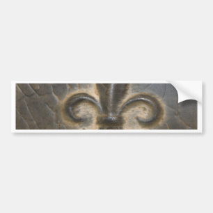 Fleur De Lis Design Bumper Sticker