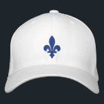 Fleur de lis Embroidered Hat<br><div class="desc">Based on the fleur de lis symbol of Québec.</div>