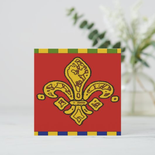 Fleur De Lis French (Standing Front)