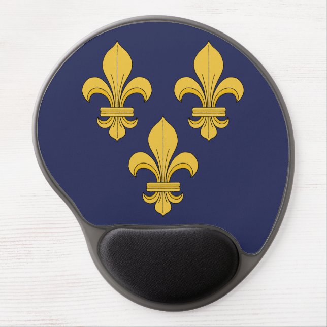 Fleur-de-lis Gel Mouse Pad (Front)