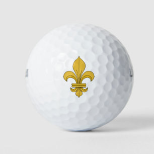 Fleur-de-lis Golf Balls