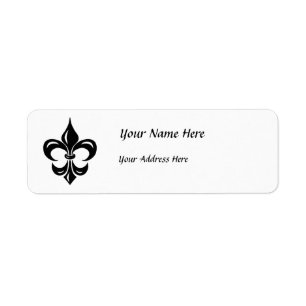 Fleur de Lis in Black Label